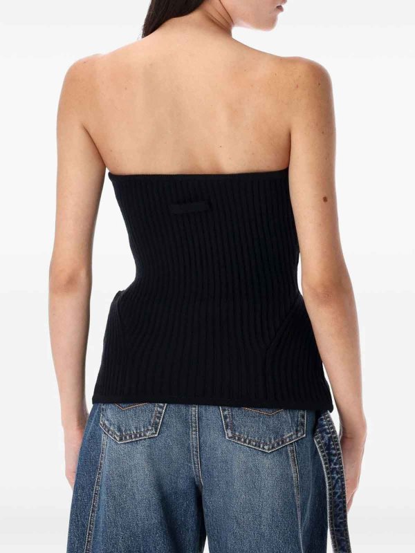 The Best Shops JEAN PAUL GAULTIER: トップス＆タンクトップ - トップ/タンクトップ - 黒