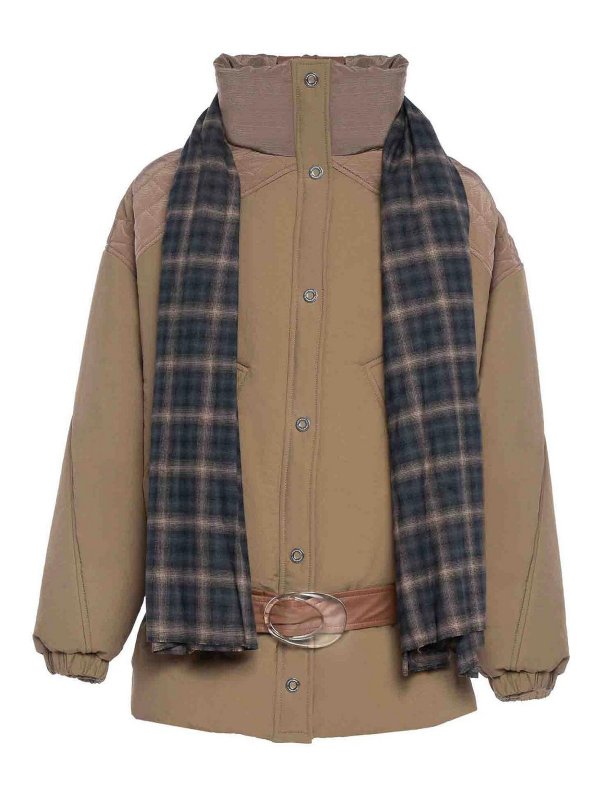 MARBELL: Kurze Daunenjacken - Daunenjacke - Beige