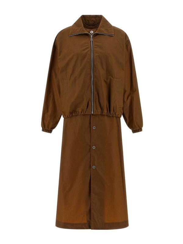 MARBELL: Bomberjacken - Bomberjacke - Braun