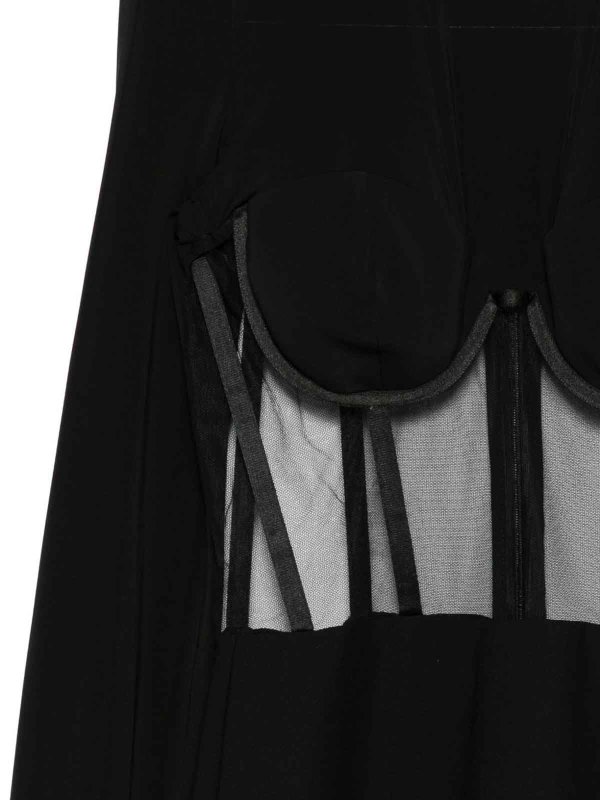 The Best Shops NENSI DOJAKA: Top e canotte - Miniabito Nero