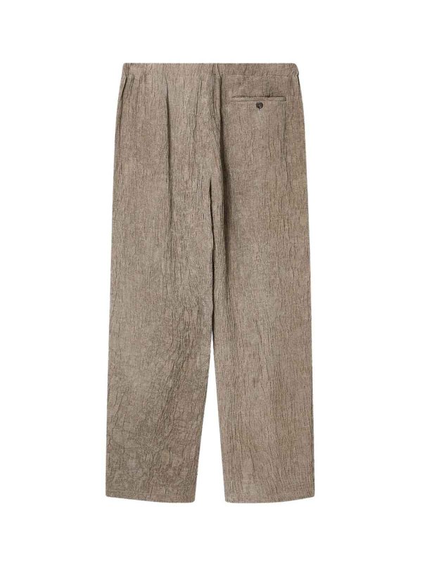 EMPORIO ARMANI: カジュアルトラウザー online - カジュアルパンツ - ベージュ