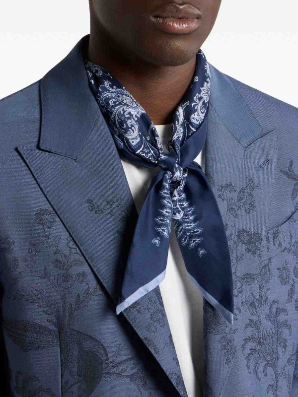 ETRO: Écharpes online - Écharpe - Bleu