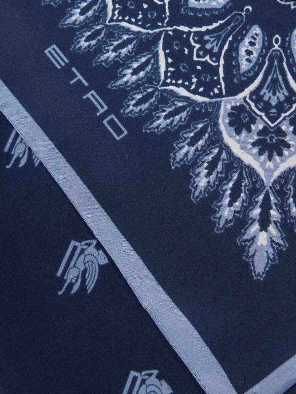 Écharpe - Bleu shop online: ETRO