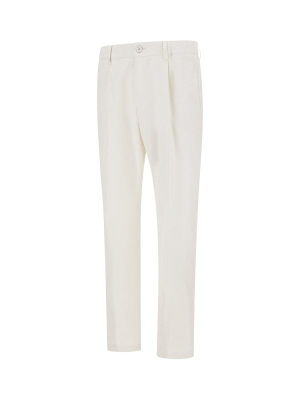 The Best Shops HERNO: casual trousers - Stretch Twill Trousers