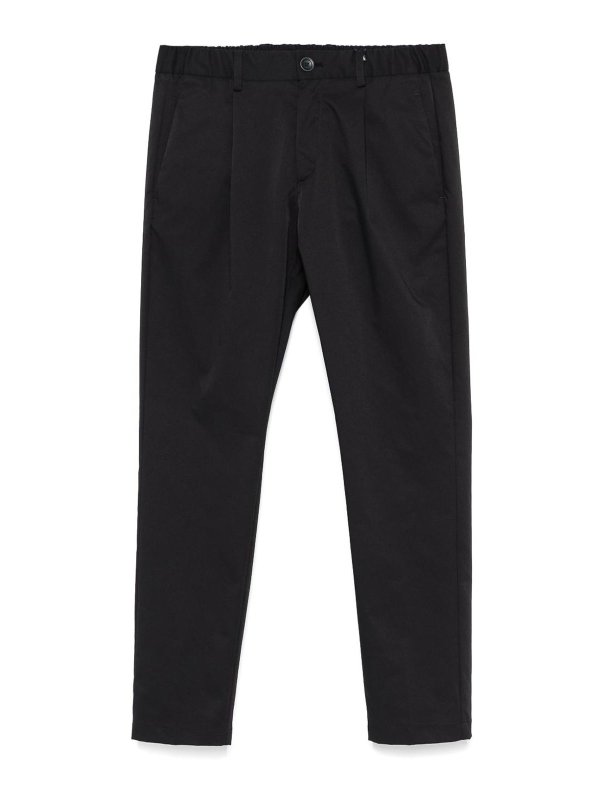 HERNO: Pantalons casual - Pantalons Décontractés - Bleu