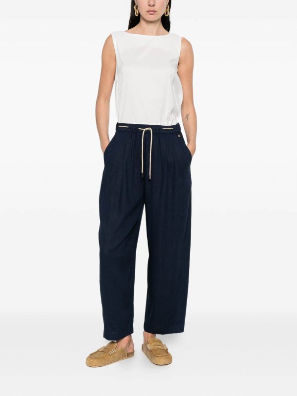 HERNO: Pantalons casual online - Pantalons Décontractés - Bleu