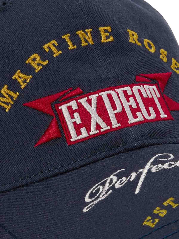 The Best Shops MARTINE ROSE: 帽子＆キャッブ - 帽子 - ダークブルー