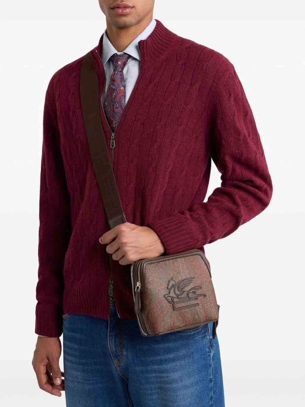 ETRO: Schultertaschen online - Schultertasche - Braun