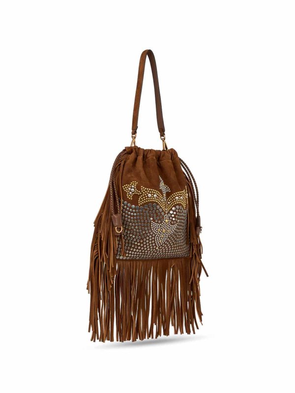 The Best Shops ETRO: Bucket-bags - Bucket-Bag - Braun
