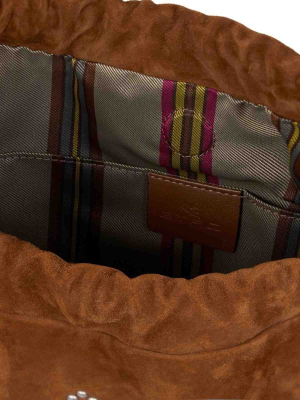 The Best Shops ETRO: Bucket-Bag - Braun