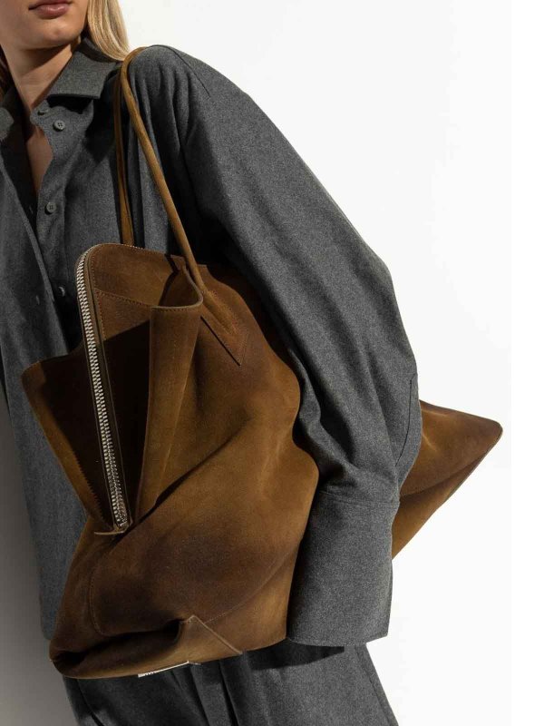 The Attico: Sacs à main online - Sac Cabas - Vert