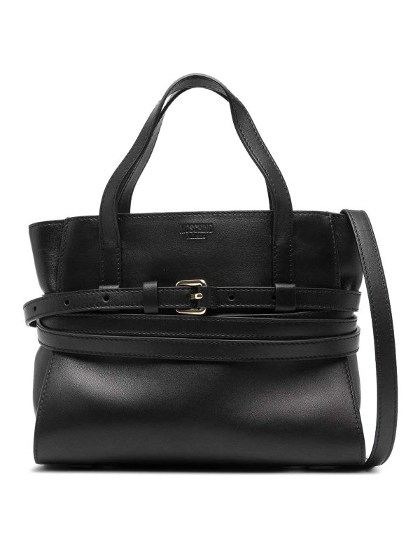 MOSCHINO: Handtaschen - Shopper - Schwarz