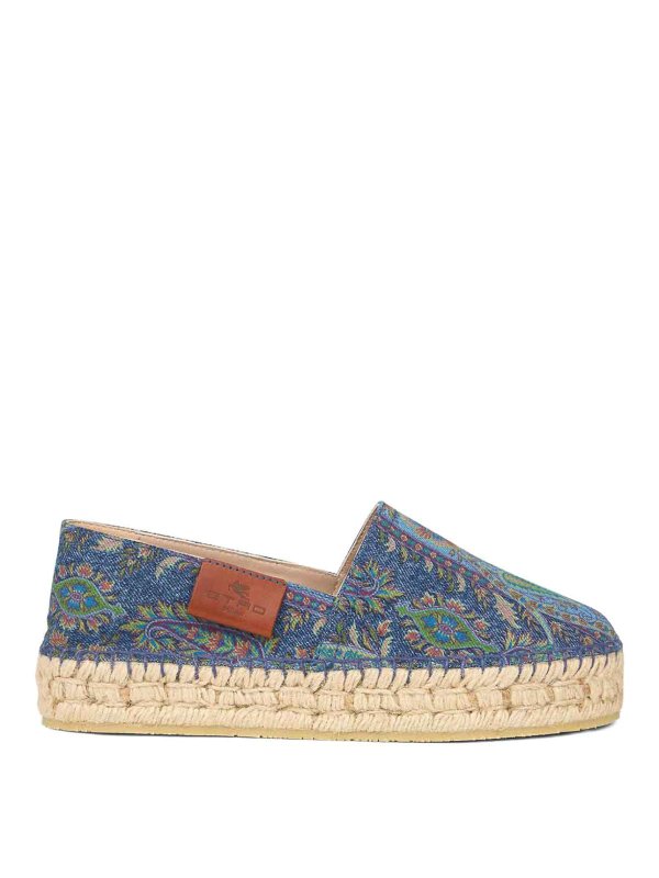 ETRO: Espadrillas - Espadrilles - Blau