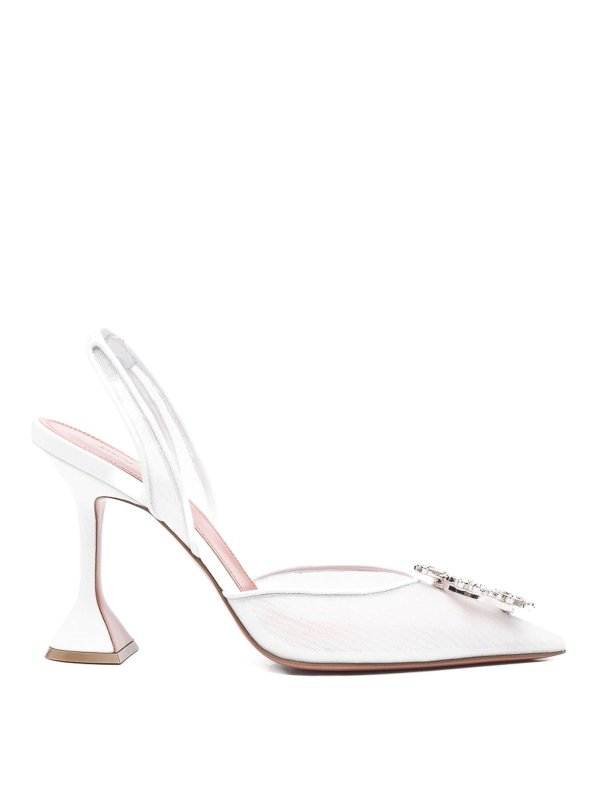 AMINA MUADDI: Pumps - Pumps - Weiß