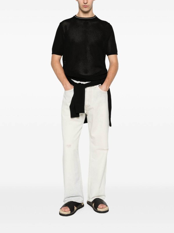 AMARANTO buy online Rundhalspullover - Weiß