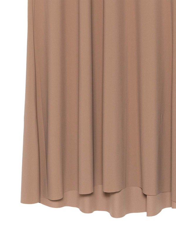 The Best Shops AMAZUÌN: Knielange und Midi Röcke - Midirock - Braun