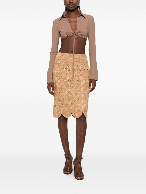 AMAZUÌN buy online Top - Marron