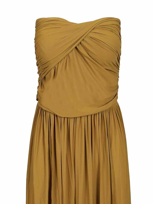 The Best Shops AMAZUÌN: ニーレングスドレス - 膝丈ドレス - 緑