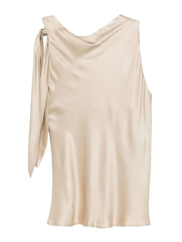 ANTONELLI FIRENZE: Tops y camisetas sin mangas online - Top - Beis