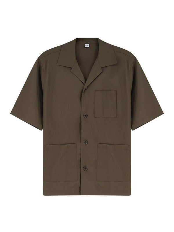 ASPESI: Camisas - Camisa - Verde