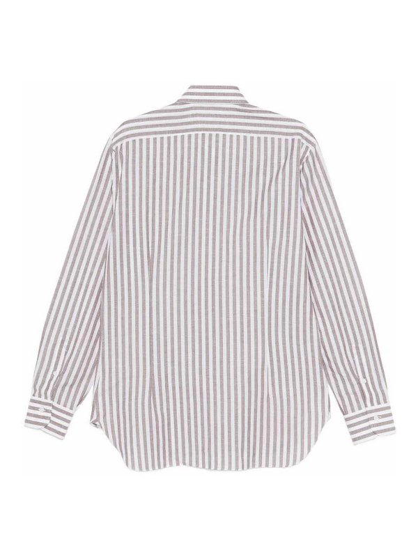 BARBA: camicie online - Camicia a righe verticali