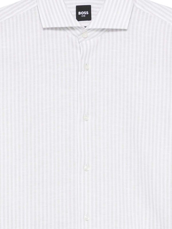 The Best Shops Hugo Boss: シャツ - シャツ - 白