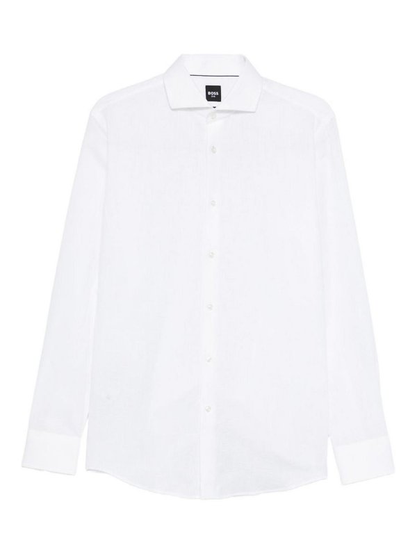 Hugo Boss: Hemden - Hemd - Weiß