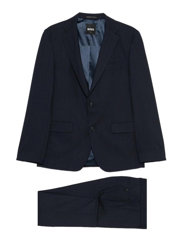 Hugo Boss: フォーマルスーツ - フォーマルスーツ - ダークブルー