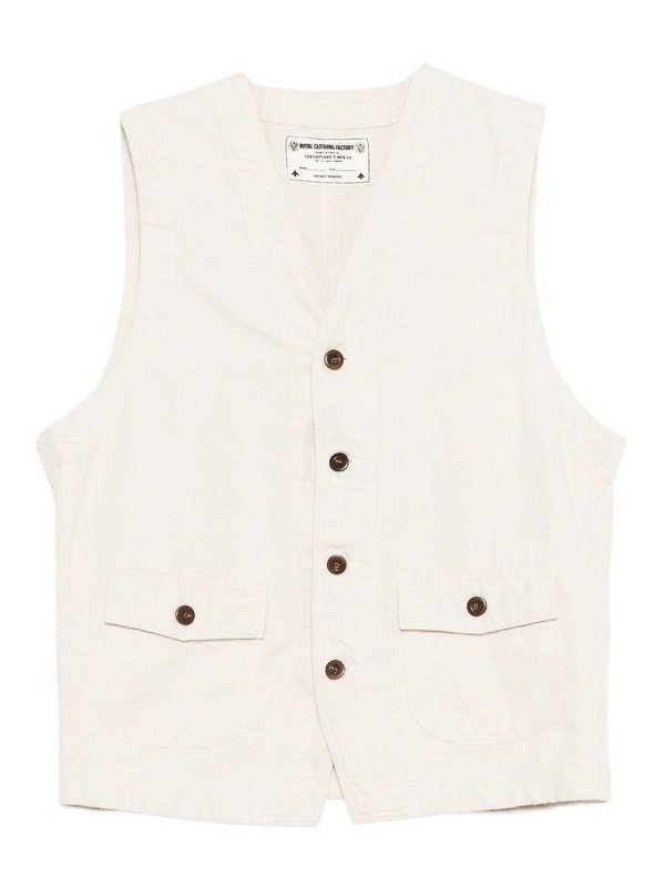 CHESPEAKE: Westen - Weste - Creme
