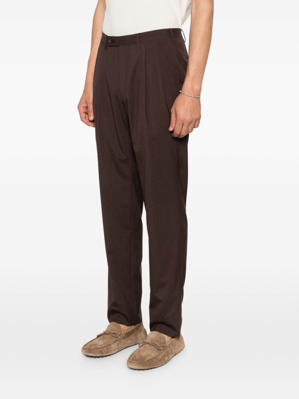 Formale Hose - Braun shop online: CORNELIANI