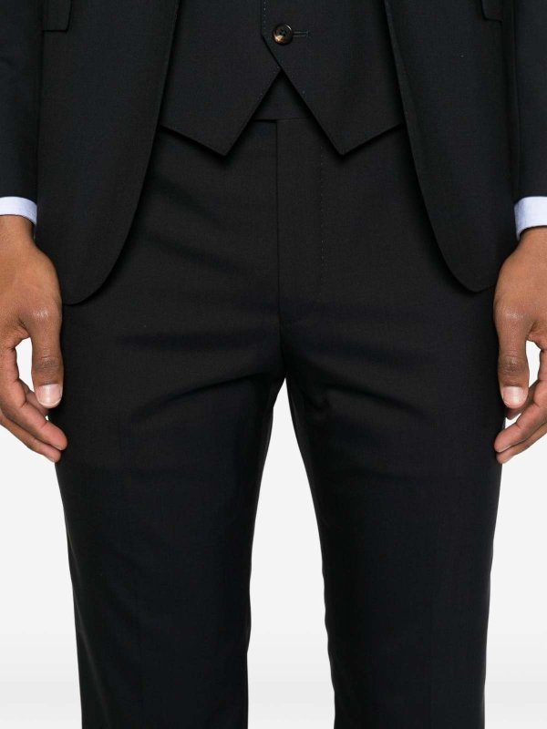 CORNELIANI: blazers online - Blue virgin wool suit