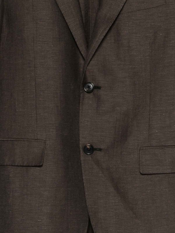 The Best Shops CORNELIANI: Blazer - Blazer - Braun