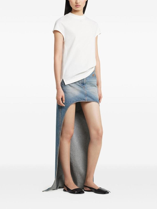 Courreges: Camisetas online - Camiseta - Blanco