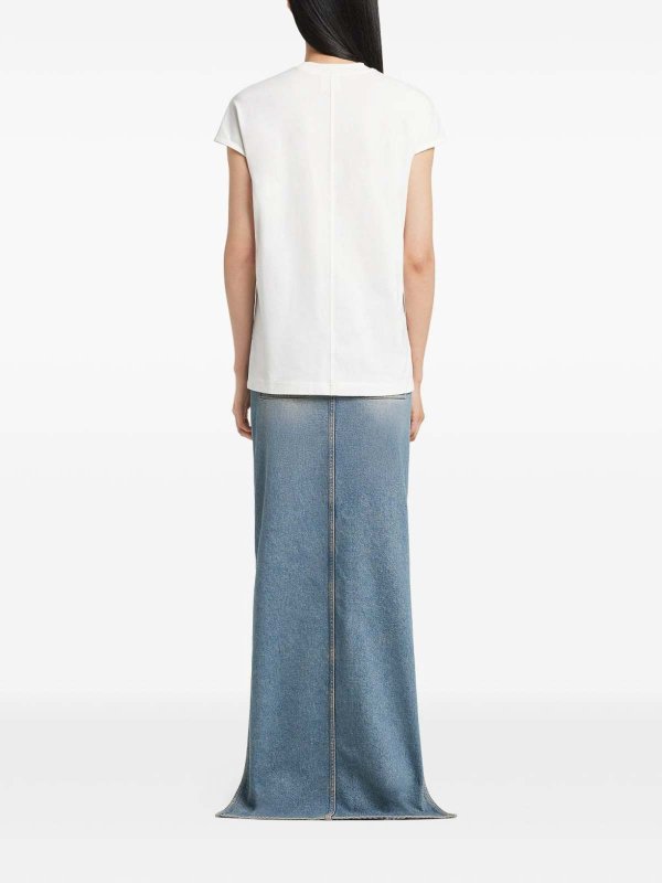 The Best Shops Courreges: Camisetas - Camiseta - Blanco
