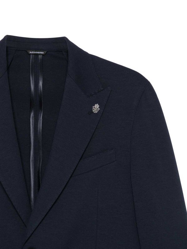 The Best Shops DANIELE ALESSANDRINI: ブレザー - ブレザー - ダークブルー