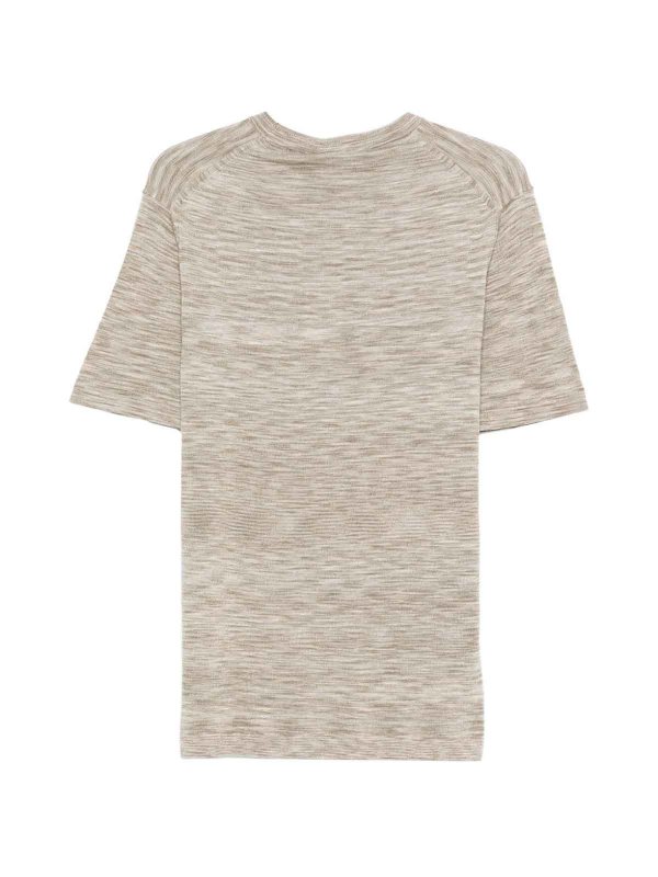 The Best Shops DANIELE ALESSANDRINI: クルーネック - クルーネック - ベージュ