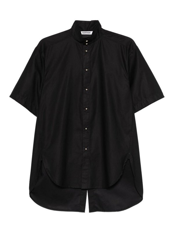 DARKPARK: camicie - Camicia Roberta in cotone nero