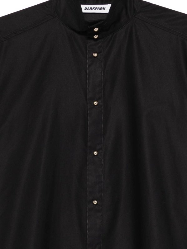 The Best Shops DARKPARK: camicie - Camicia Roberta in cotone nero
