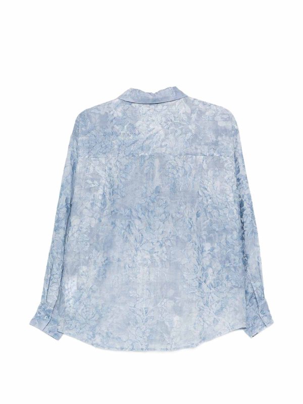 The Best Shops ERMANNO FIRENZE: シャツ - シャツ - ミディアムウォッシュ