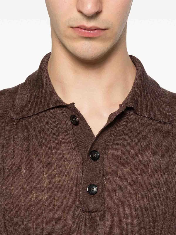 ポロシャツ - ブラウン shop online: FUMAGALLI