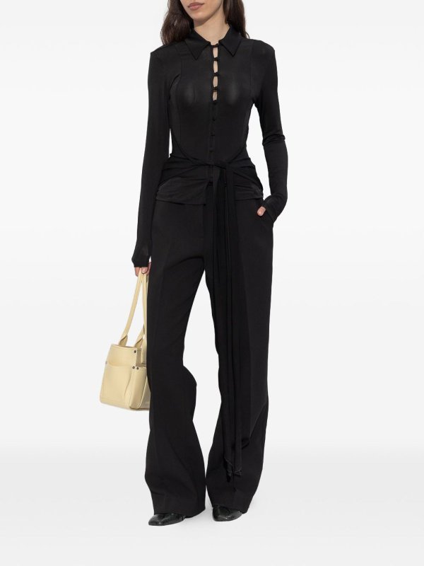 The Best Shops GANNI: Blusen - Bluse - Schwarz