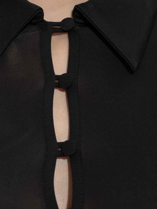 GANNI buy online Bluse - Schwarz