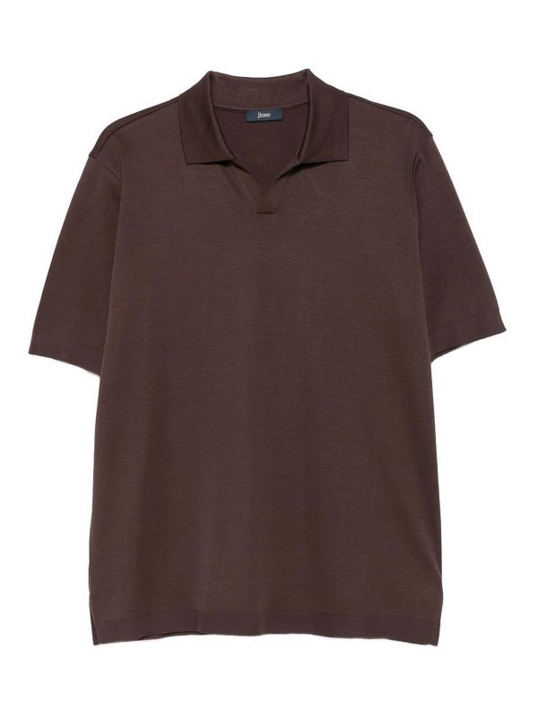 HERNO: Polos  - Polo - Marron