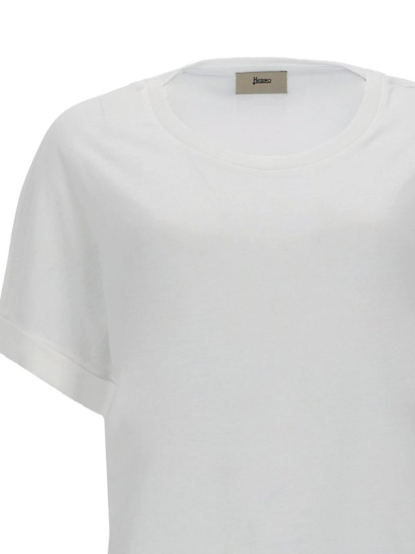 HERNO: T-shirts online - T-Shirt - Weiß