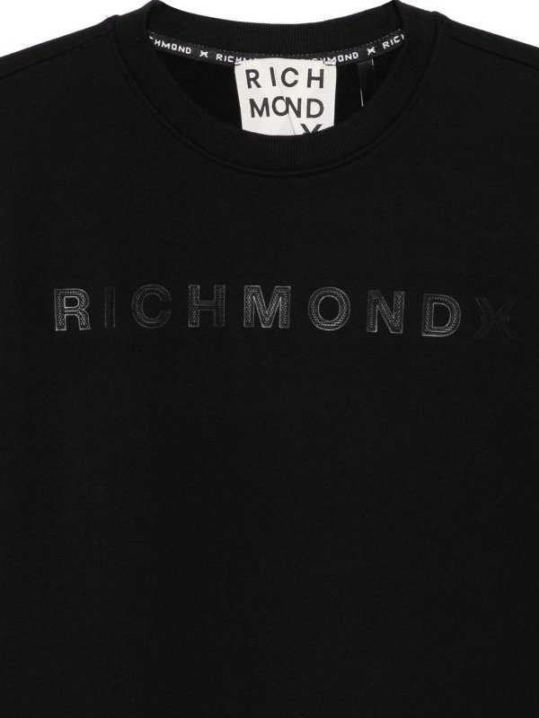 The Best Shops JOHN RICHMOND: スウェット＆セーター - スウェットシャツ/セーター - 黒