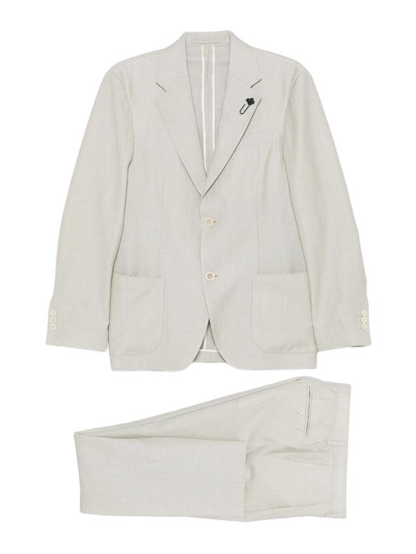 LARDINI: Blazer - Blazer - Grau