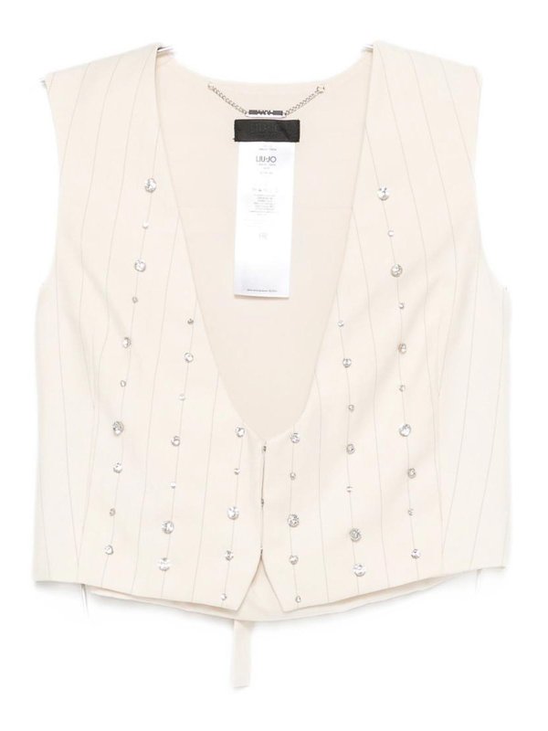 Liu Jo: Westen - Weste - Beige