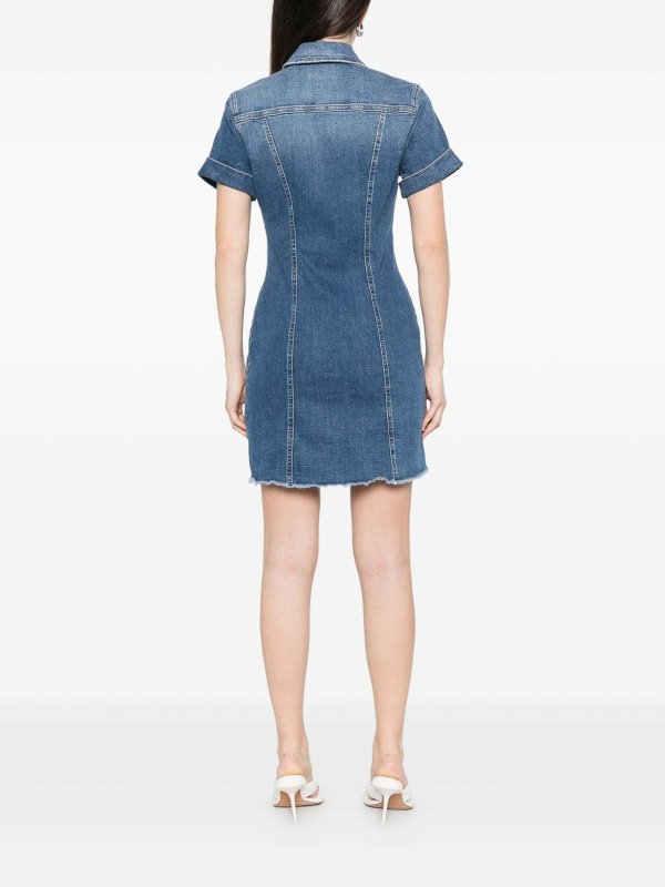 ショートドレス - ミディアムウォッシュ shop online: Liu Jo