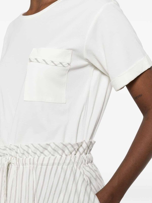 膝丈ドレス - 白 shop online: Liu Jo