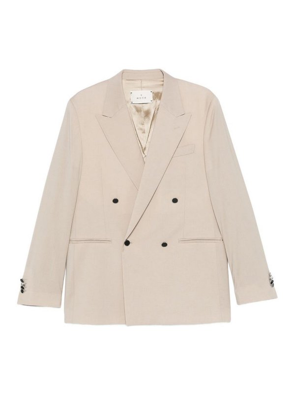 MANUEL RITZ : Vestes de costume - Blazer - Beige